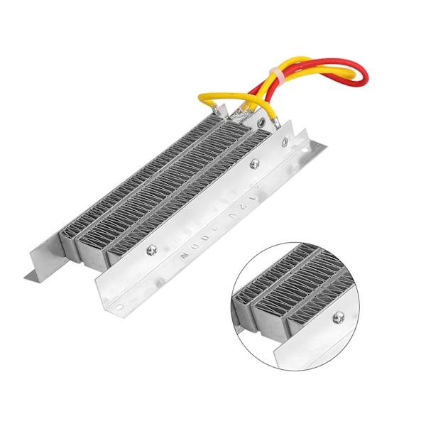 12V 400W Elektrisk Keramisk Värmeelement med Termostatisk Reglering och Isolering, PTC-Värmeelement för Effektiv och Säker Värme