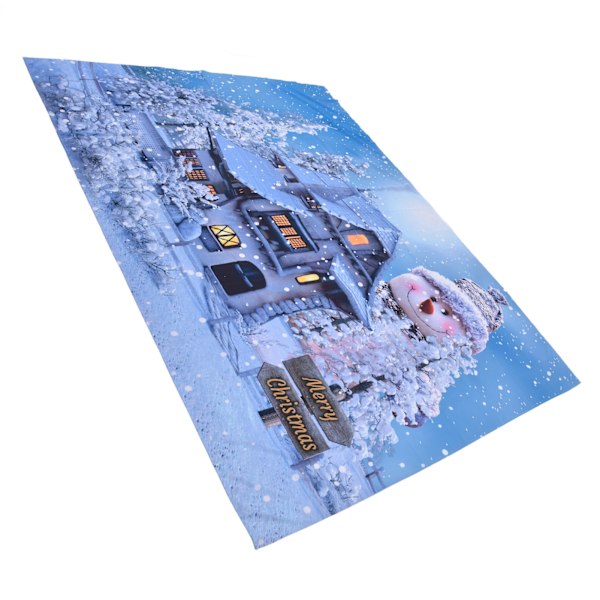 Jultomte Gobeläng 200x150cm Dekorativ Väggbonad Filt för Sovrum Vardagsrum Fester Heminredning