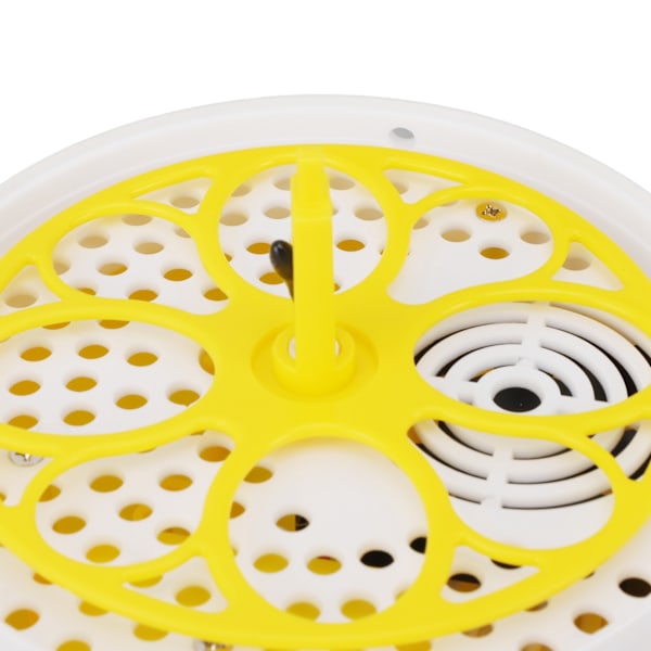 Mini Automatisk Äggkläckningsmaskin för Hemmet, 4 Ägg Kapacitet, Temperatur- & Luftfuktighetskontroll, Manuell Vändning för Kycklingar, Ankor, Duvor och Annan Fjäderfä