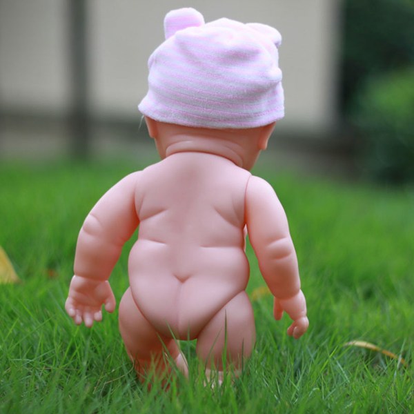 Mjuk Vinyl Babydocka Leksak 30cm Livsliknande Realistisk Babydocka för Barn Pojkar Flickor, Mjuk och Gosig Leksak för Barn