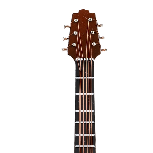 Mini Mandolin Instrument för Heminredning - 8-Strängig Handgjord Modell, Snygg Gåva