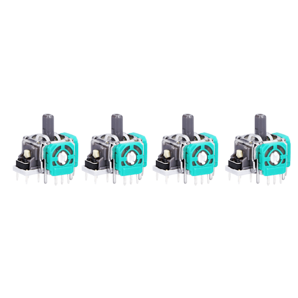 Ersättningskit för Xbox One Analog Joystick (4-pack), Hållbara Reparationsverktyg för Kontroller, QM21070961, Ersättningsdelar för Effektiv Reparation och Installation
