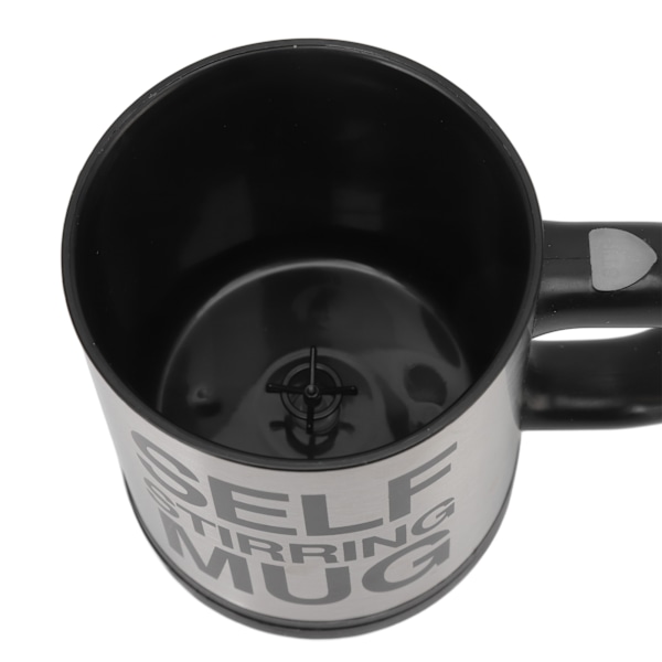 Elektrisk Självrörande Mugg 400ml Automatisk Blandning Kaffe Mugg för Svarta Drycker, Hållbart BPA-Fri Material, Lätt att Använda och Rengöra