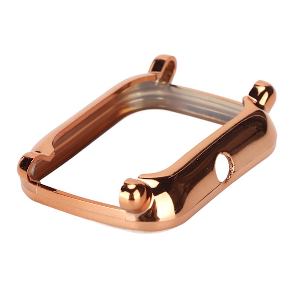 Roseguld Amazfit Bip U Smartwatch Full Edge Skydd, Stötsäkert Skal & Bumper Case, Ramskydd för Amazfit Bip U Smartwatch
