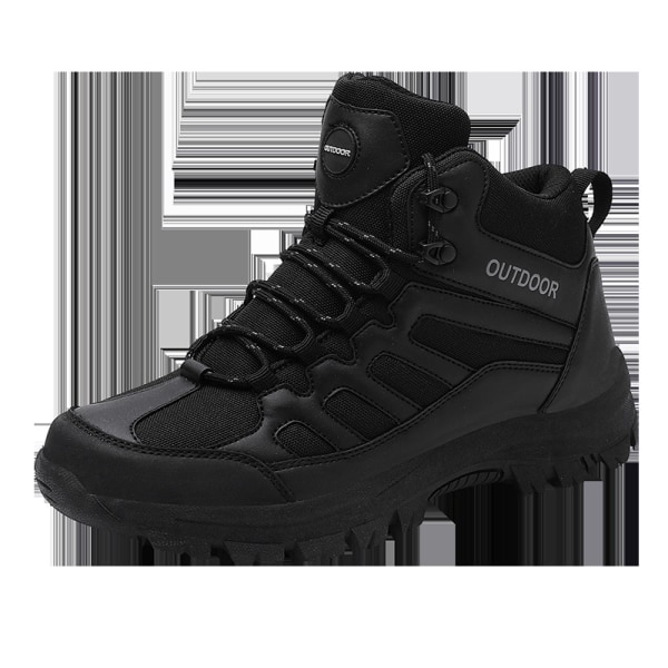Men's Outdoor Army Tactical Boots Vattentäta Sneakers Vandringsskor Army Boots black 40