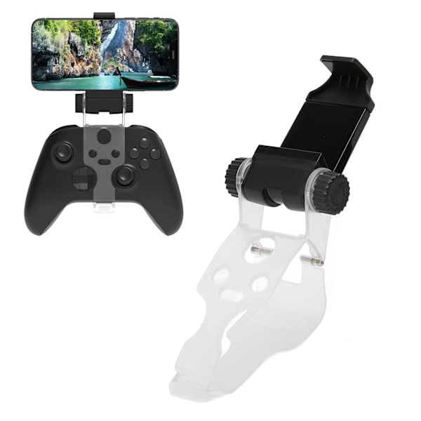 Universal Vikbar Telefonhållare för XBOX One-Kontroller, Halksäker Justerbar Mobiltelefonhållare, Vikbar Design för Enkel Förvaring och Bärbarhet