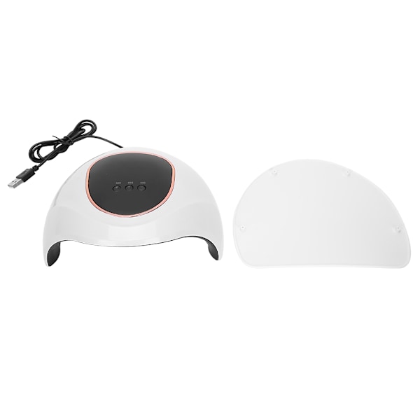 Professionell 72W Nagelkonst UV-lampa för Gellack, Snabb och Effektiv Nagelkonstmaskin för Vit Gellack, Hållbar och Lättanvänd