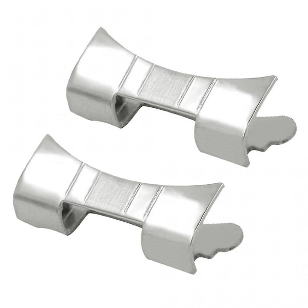 2 stycken Premium Rostfritt Stål Armbandslänk Böjd Ände Reparation 19mm/20mm/21mm/22mm/23mm/24mm - 24mm 20mm