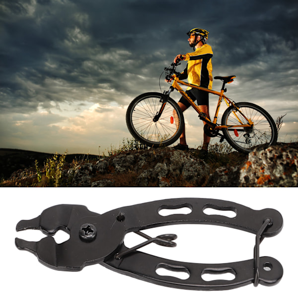 Kedjekedjebrytare med krok, snabbkoppling, stålcykelkedjebrytare-set för enkel underhåll och reparation