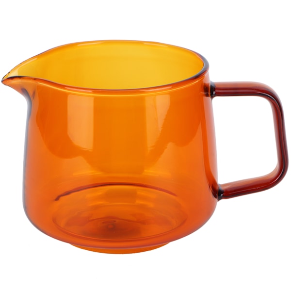 Amber Borosilikatglaskopp 550ml, Delningskopp för Kaffe, Te, Vatten, Hushållsartiklar