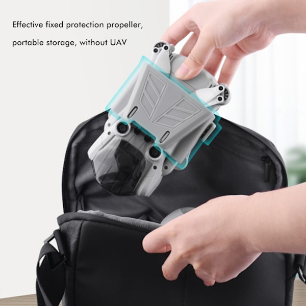 DJI Mini 3 Pro Drone Propellerhållare Stabilisator Skydd Bladvakt, Propeller Propeller Stabilisatorer Kompatibla för Säker och Säker Flygning