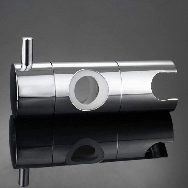 Handduschhållare Universal, Duschhållare Justerbar Duschhållare 24mm Silver