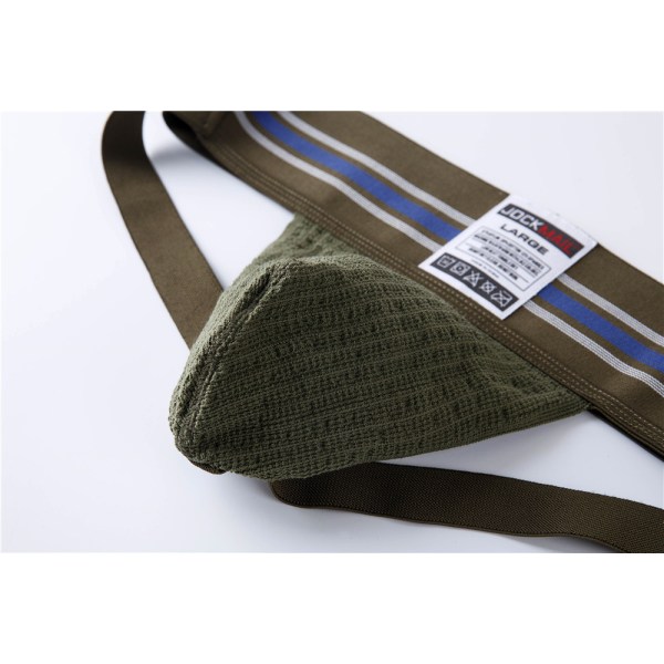 Herrkläder Underkläder Athletic Supporter Youth Fitness Jock Strap kalsonger Army Green M