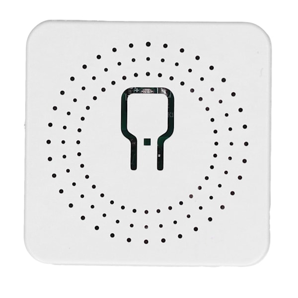 Smart WiFi-strömbrytare för dold installation i hemmet, 2-kanals fjärrkontroll, 16A, kompatibel med Tuya, enkel installation och styrning