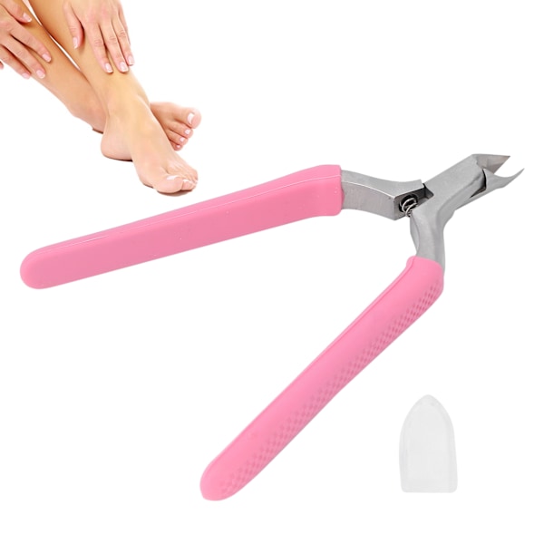 Nagelknipsare i rostfritt stål, tånagelklippare, verktyg för pedikyr och borttagning av förhårdnader, hållbar och skarp för säker och enkel nagelvård