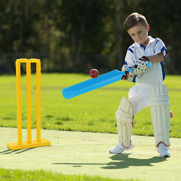 Cricketset för barn, inomhus och utomhus, interaktivt sportleksak för föräldrar och barn, lätt att spela och lära sig cricketfärdigheter, perfekt för barns utveckling och kul