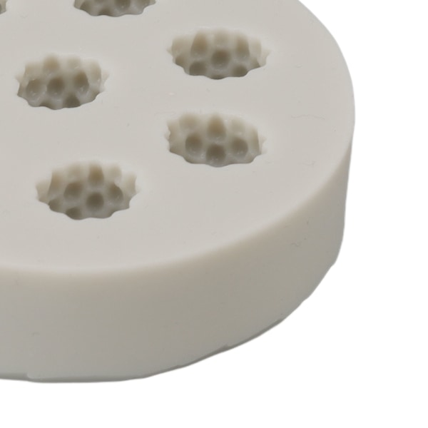 Silikonform för Tårta i Hallonform, 3-pack, Flexibel Mjuk Grå DIY Bakform för Enkel Avformning, Perfekt för Marsipan, Choklad och Tårta Dekoration
