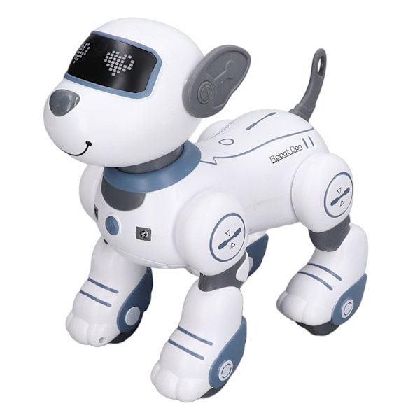 Smart RC Hundeleksak Fjärrstyrd Dansande Handstående Stunt Hund för Barn Födelsedagspresent med Ljus, Interaktiv Rolig Husdjursrobotleksak