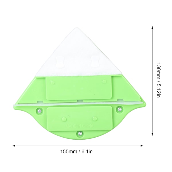 Dubbelsidig Fönsterputsare med Magnetisk Glasrengöringsarm, Ergonomiskt Plastgrepp, 20-30mm för Höghus, Hållbar och Effektiv Rengöring