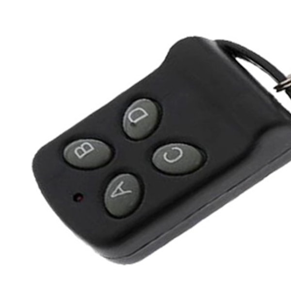 Universal Fjärrkontroll Duplicering 433MHz 4 Knappar Lång Räckvidd 50m Avståndskänslig Kopia för Garageportöppnare
