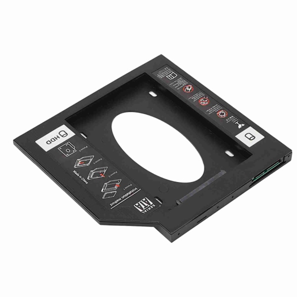 2,5 tum SATA till SATA HDD Caddy Bay Allmän 9,5 mm Laptop Hårddiskbricka Skydd för CD DVD ROM-Drivplats