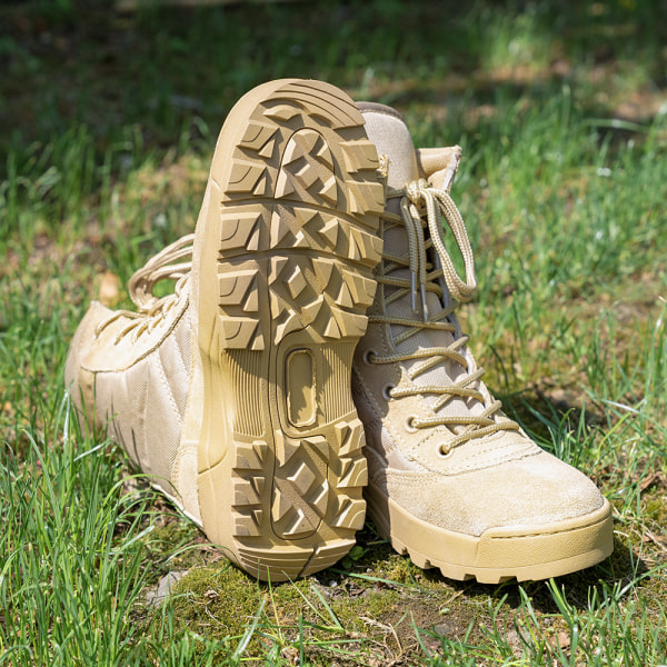 Utomhusskor för barn Sommarläger Träningsstövlar för pojkar och flickor Tactical Boots BLACK 36