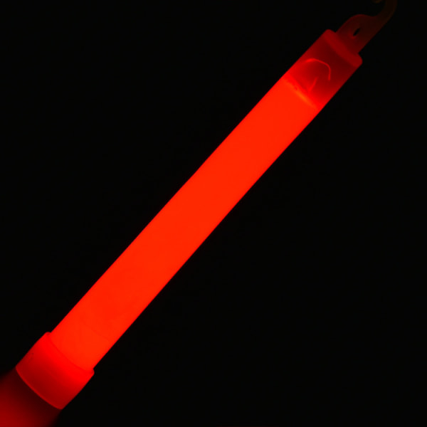 Glow Sticks Glow Sticks Nattbelysning Flash Sticks Outdoor Camping Concert Red 6 Inches