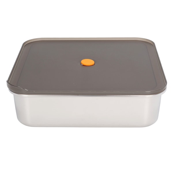 Läckagesäker Rostfritt Stål Bento Box 3700ml med Lock, Isolerad Matbehållare för Varma & Kalla Måltider, Köks- och Kontorsanvändning