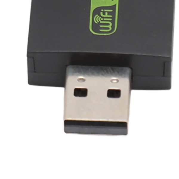 Trådlös WiFi-adapter för PC 1300 Mbps Dubbla 5dBi-antenner 5G 2.4G WiFi MU MIMO Dongle för Windows 7 8 10 11, Snabb och Stabil Anslutning