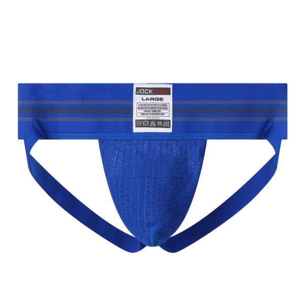 Herrkläder Underkläder Athletic Supporter Youth Fitness Jock Strap kalsonger Blue L