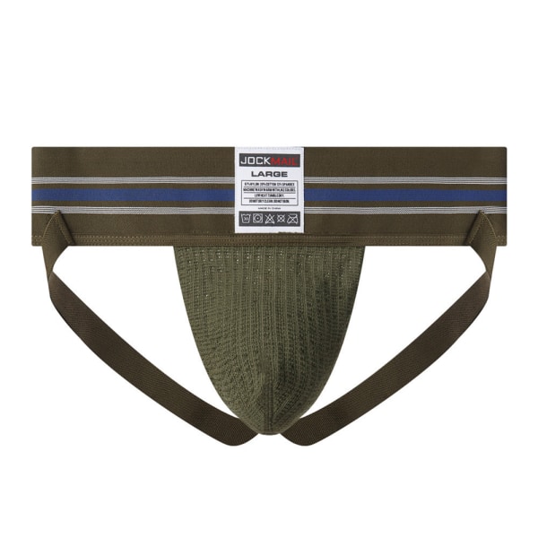 Herrkläder Underkläder Athletic Supporter Youth Fitness Jock Strap kalsonger Army Green XXL