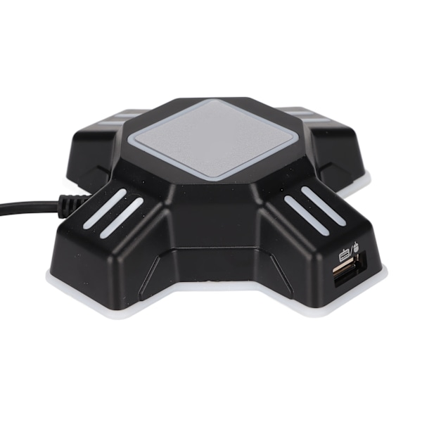 PS4 Switch PS3 Xbox One Tangentbord Mus Konverter USB-adapter för Spel, Svart, Universal Kompatibilitet med PS4, Switch, PS3 och Xbox One