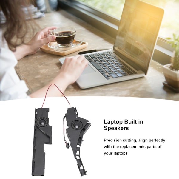 Ersättningshögtalare för laptop, intern, för ASUS X550C F550L F550LC X550CA X550LA X550LN, höger och vänster inbyggd PC-högtalare, kompatibel