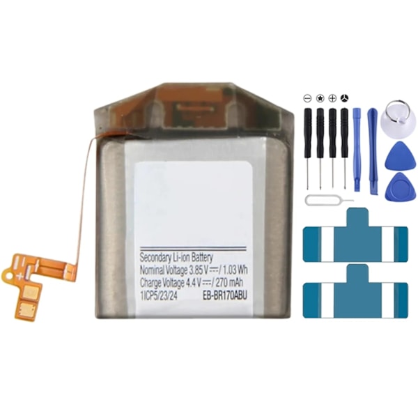 270mAh EB BR170ABU Li Polymer Battery Replacement compatible