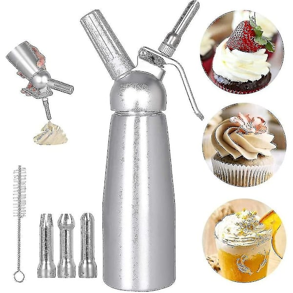Professional -Whipped Cream Dispenser- Aluminum Whip Cream