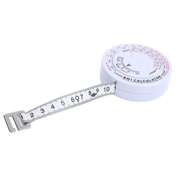 BMI-laskin mittanauhalla ja kehon rasvan mittarilla, 150 cm