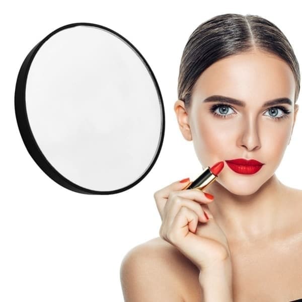 Makeupspejl 10/20/30x Forstørrelsesspejl SORT 30X, Sort, 30X-30X black 30X-30X