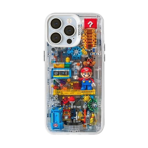 Telefoncover til iPhone 16E, Stødsikkert, WMWM1134 Hvid WMWM1134 White iPhone 16E