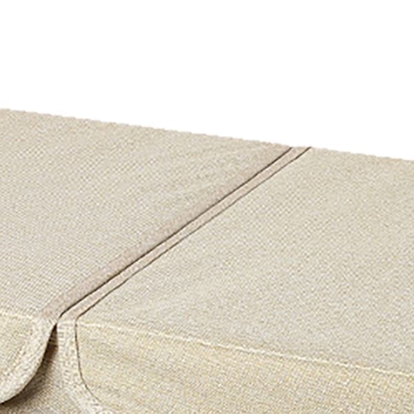 Vikbar förvaringslåda för underkläder och strumpor, dubbellock khaki förvaringsväska för behåar, slipsar, handdukar