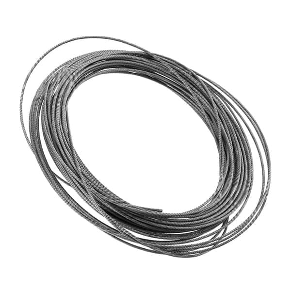 1 stk 15 meter 304 rustfri stålwire diameter 1,5 mm