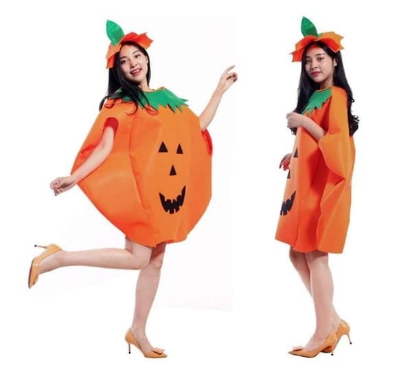 Et Halloween-kostume til Cosplay, Fest, Græskar-outfit Z