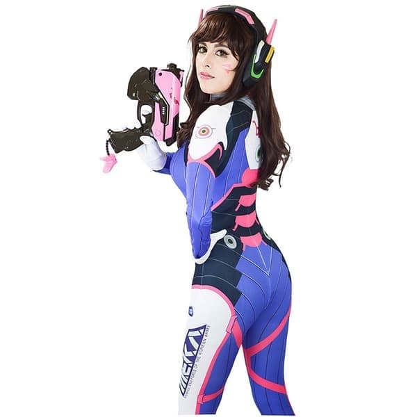 Dva Cosplay Kostym Halloween Utklädnad Zy, Perfekt V, Storlek L L
