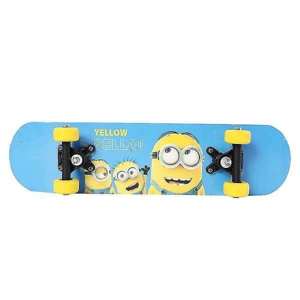 Double Rocker Longboard Tecknad Barnskateboard Lönnbräda Barnskateboard Skateboardåkning