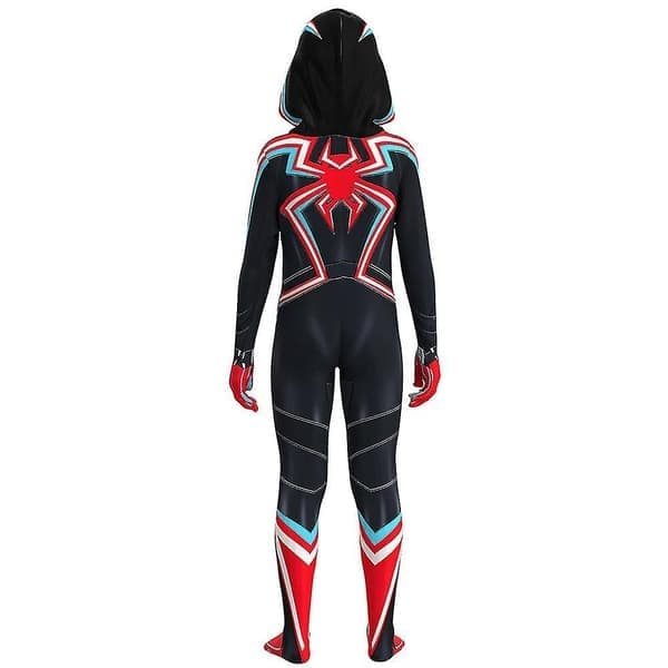 Spiderman Barn Gutter Cosplay Kostyme Hettegenser Sett Fest 5-9 år Z, Størrelse 8-9 år 8-9Y