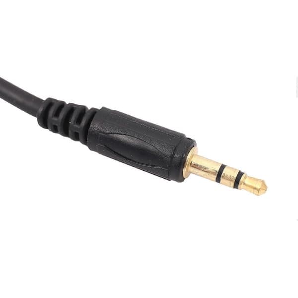 Bil 3,5 mm AUX-inngangsadapter lydkabel Mini Jack AUX 8-pinners M-BUS CD-vekslerkabel for gullplugg