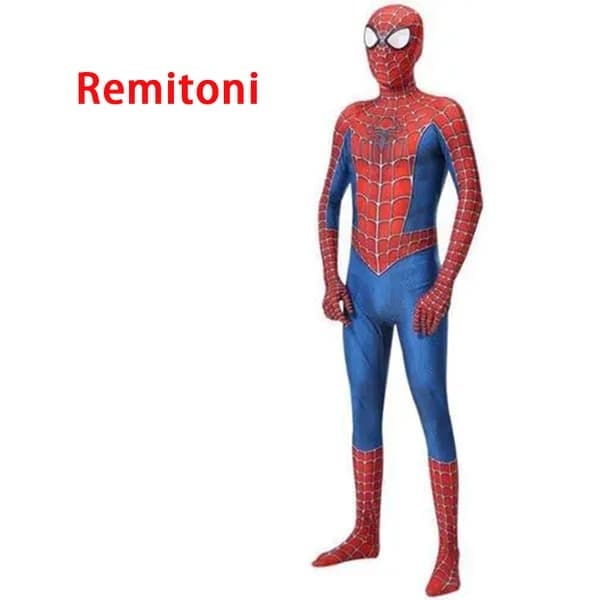 Spider Man Halloween Kostyme Cosplay Jumpsuits Gutter, Størrelse 150cm 150cm