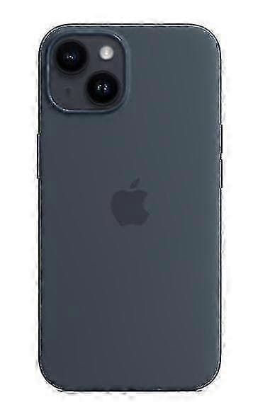 Silikonskal Kompatibelt med iPhone 14 - Mjuk Touch, Stötsäkert, Slimmat Skyddsskal Storm Blue