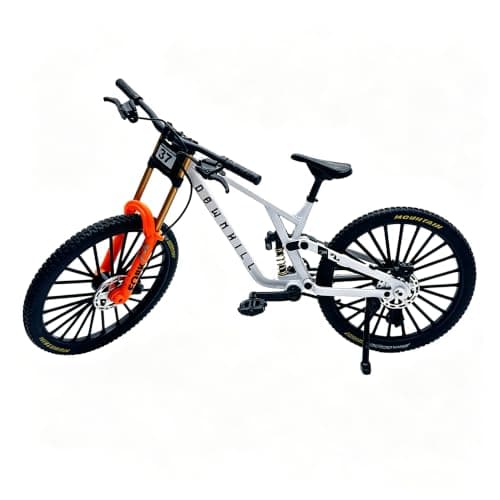 Finger Mountain MTB Cykelmodel til voksne 1:8 skala, hvid White
