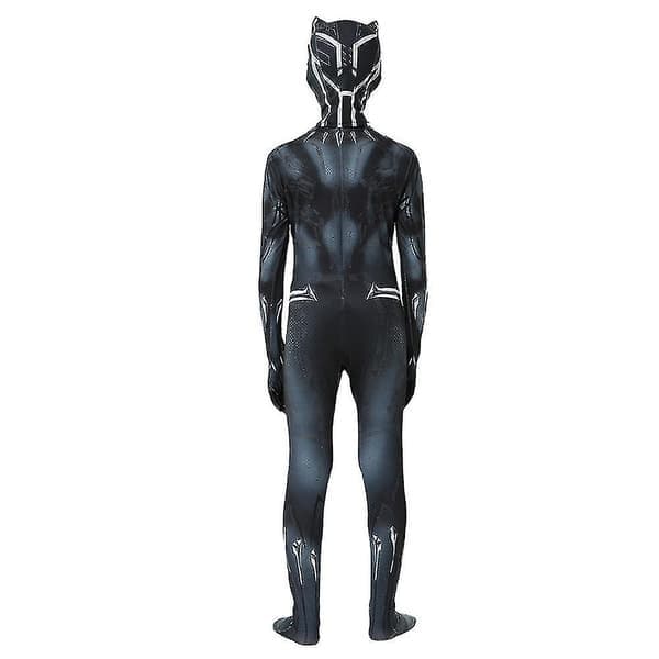 Barn Gutter Black Panther Cosplay Kostyme Y, 140 140