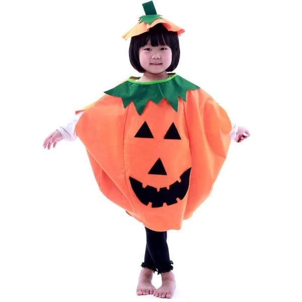 Pumpa Halloween Kostym Förälder Barn Kostym Bild Y, Barn child